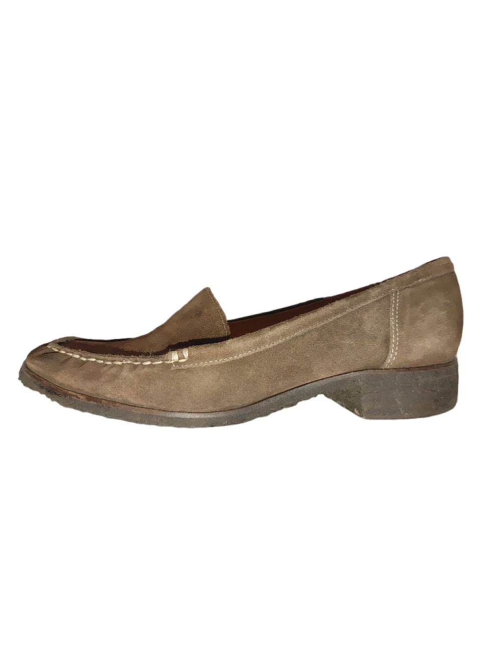 Michael Kors Fulton Brown Suede Loafers Size 7.5
